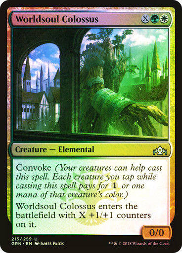 Worldsoul Colossus (GRN) (215) / Foil