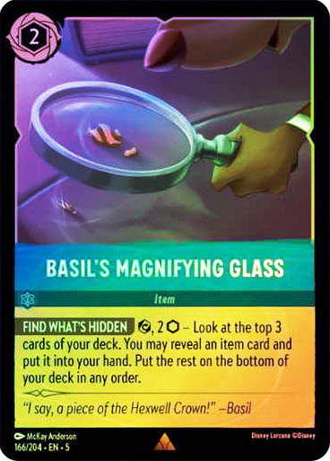 Basil's Magnifying Glass (LOR_SHS) / Foil