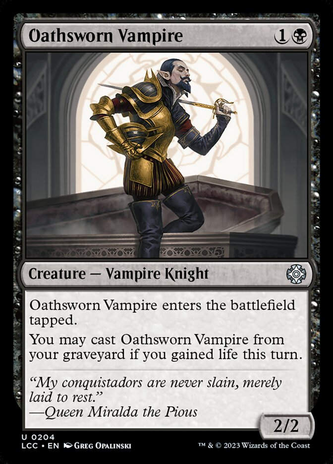 Oathsworn Vampire (LCC) (204)