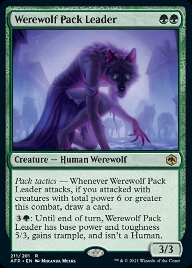 Werewolf Pack Leader (AFR)
