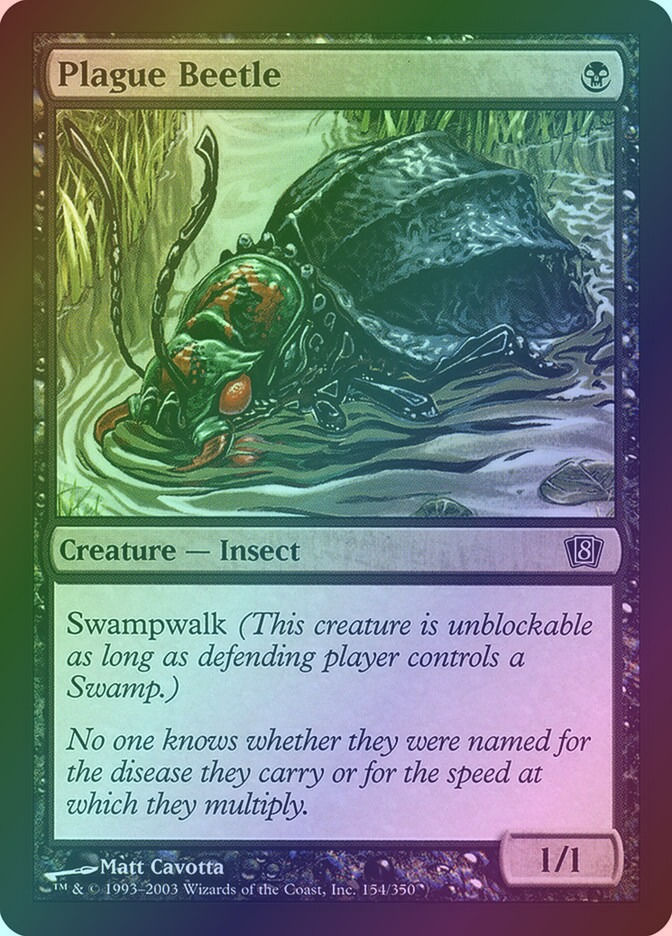 Plague Beetle (8ED) (154★) / Foil
