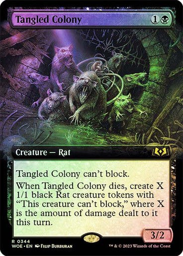 Tangled Colony (woe) / Extended Art Foil
