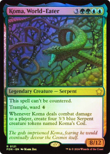 Koma, World-Eater (FDN) (121) / Foil