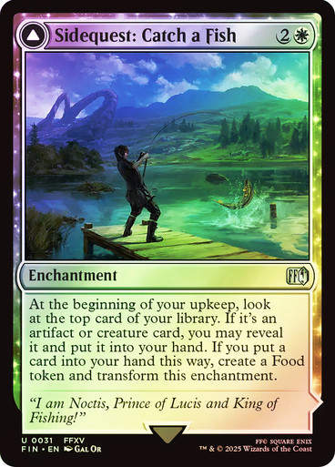 Sidequest: Catch a Fish // Cooking Campsite (FIN) (31) / Foil