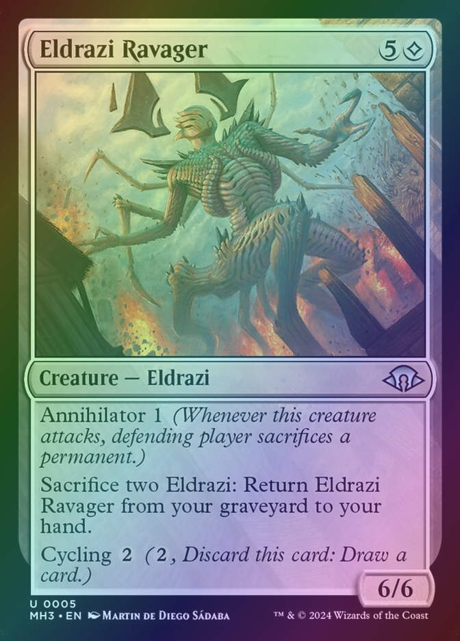 Eldrazi Ravager (MH3) (5) / Foil