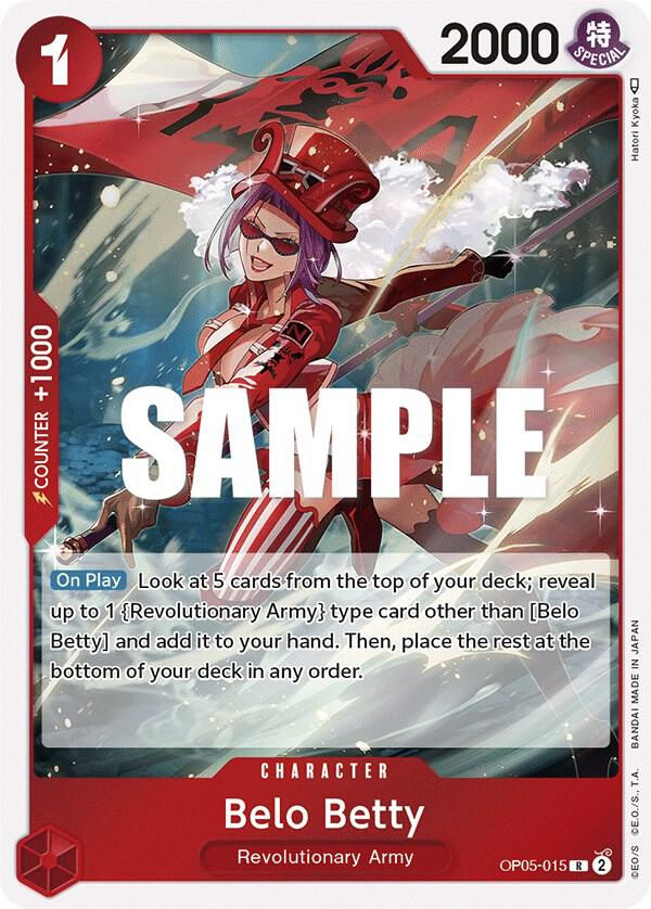 Belo Betty (015) (OP05-015) / Foil