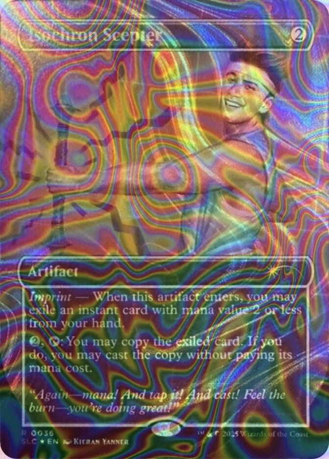 Isochron Scepter (SLC) (36) / Borderless / Halo Foil