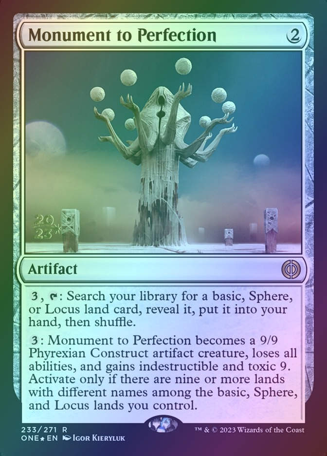 Monument to Perfection (PONE) (233s) / Foil