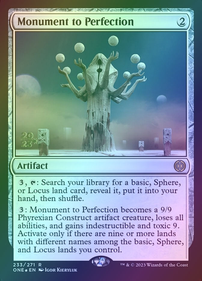 Monument to Perfection (PONE) (233s) / Foil