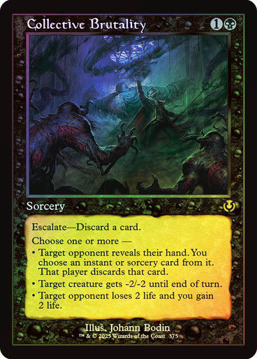 Collective Brutality (INR) (375) / Foil Retro