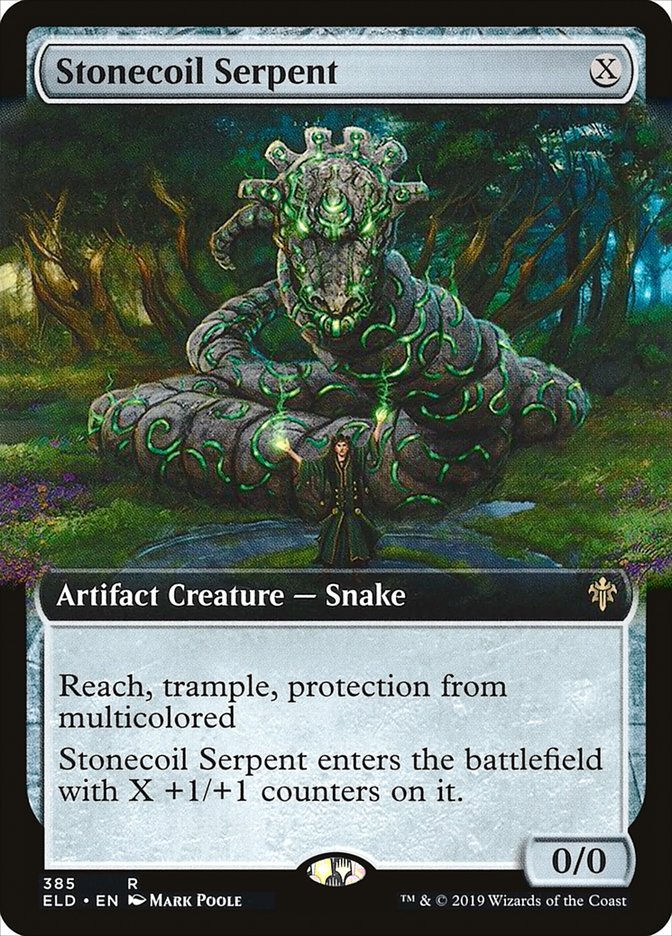 Stonecoil Serpent (ELD) (385) / Extended Art