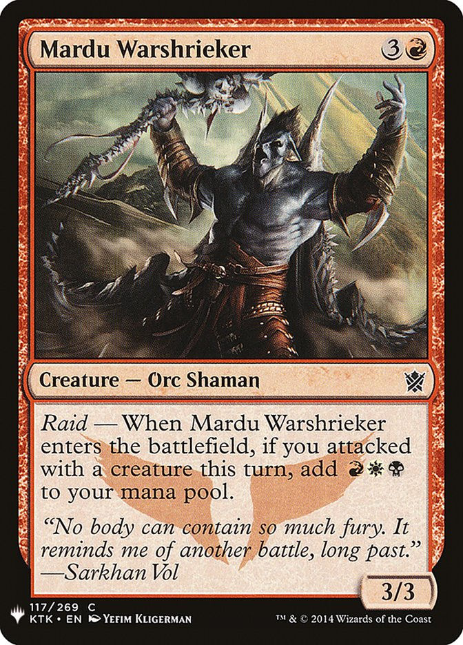 Mardu Warshrieker (MYS)