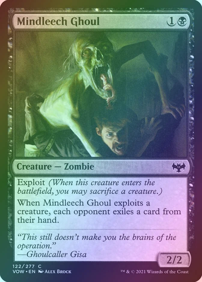Mindleech Ghoul (VOW) (122) / Foil