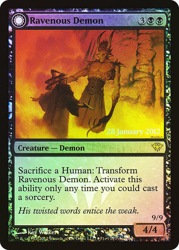 Ravenous Demon // Archdemon of Greed (pdka)