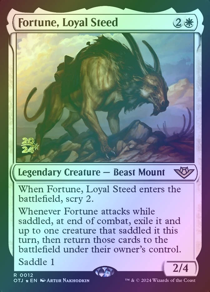 Fortune, Loyal Steed (POTJ) (12s) / Foil