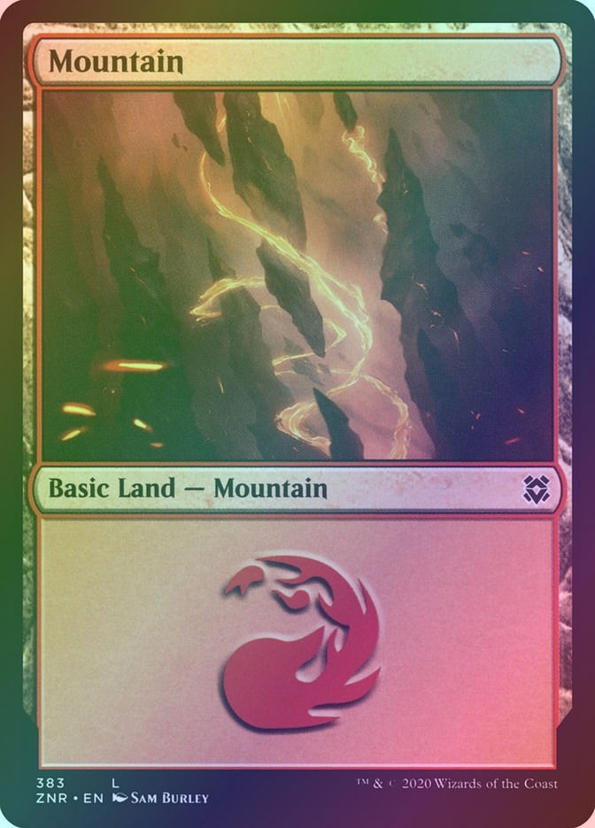 Mountain (ZNR) (383) / Foil