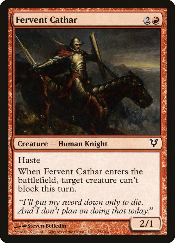 Fervent Cathar (AVR) (135)