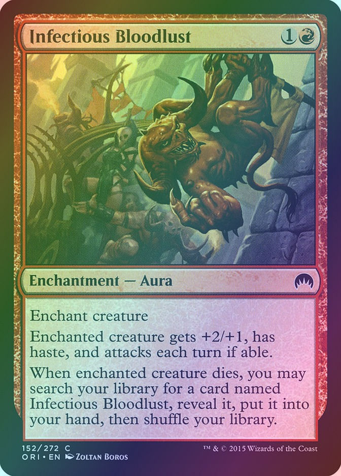 Infectious Bloodlust (ORI) (152) / Foil