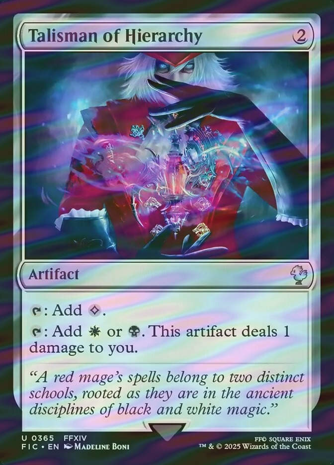 Talisman of Hierarchy (FIC) (365) / Surge Foil