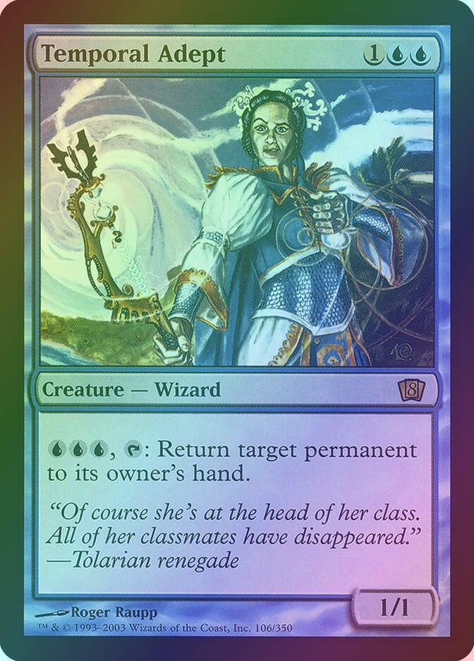 Temporal Adept (8ED) (106★) / Foil