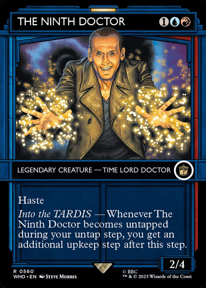 The Ninth Doctor (WHO) (560) / Borderless / Showcase