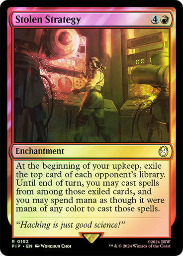 Stolen Strategy (pip) (192) / Foil