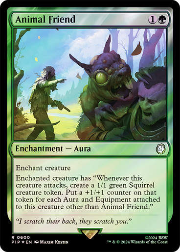 Animal Friend (pip) (600) / Surge Foil