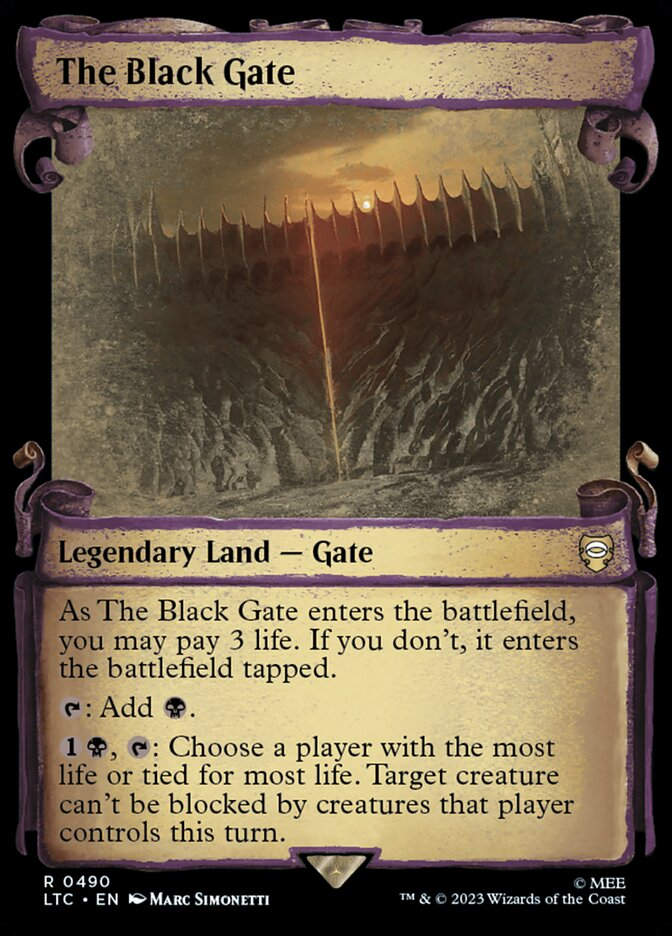The Black Gate (LTC) (490) / Showcase