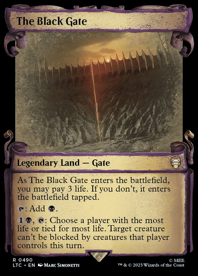 The Black Gate (LTC) (490) / Showcase