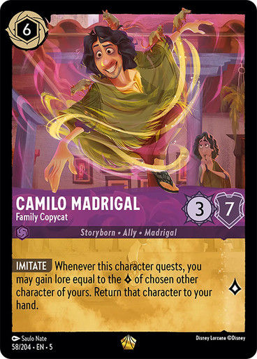 Camilo Madrigal - Family Copycat (LOR_SHS)