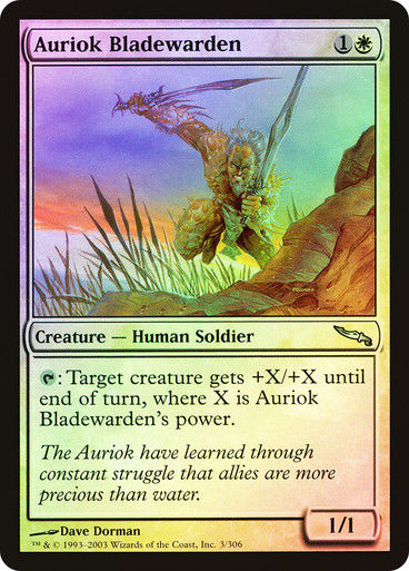 Auriok Bladewarden (MRD) (3) / Foil