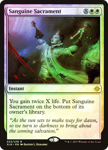 Sanguine Sacrament (XLN) (33) / Foil