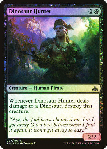 Dinosaur Hunter (RIX) (67) / Foil