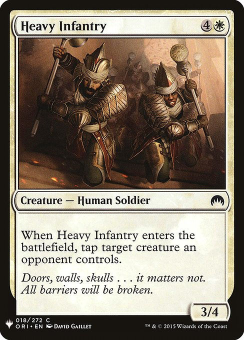 Heavy Infantry (PLST) (ORI-18)