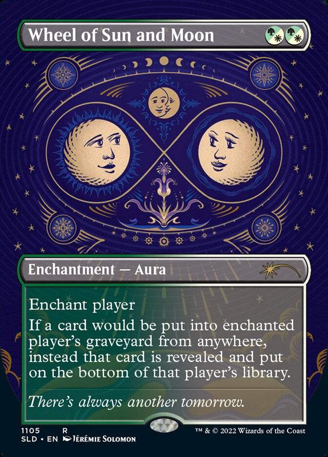 Wheel of Sun and Moon (SLD) (1105) / Borderless