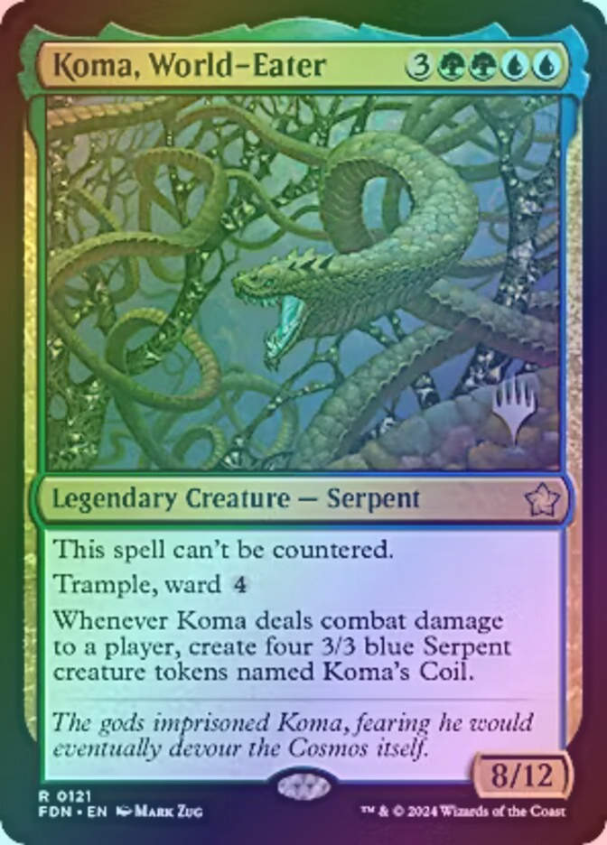 Koma, World-Eater (PFDN) (121p) / Foil