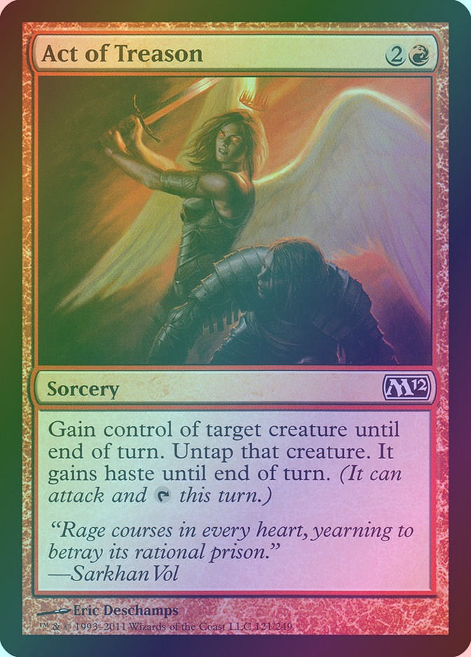 Act of Treason (M12) (121) / Foil