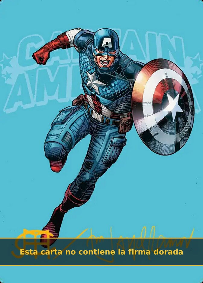 Captain America, Super-Soldier (AMSH) (21) / No Firmada