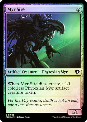 Myr Sire (cmm) / Foil