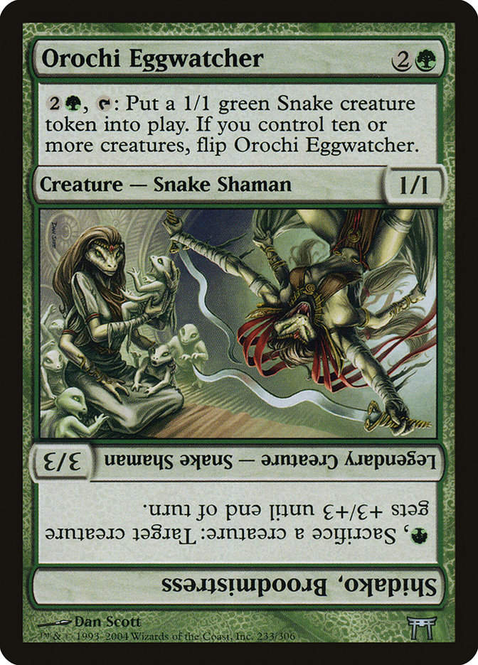 Orochi Eggwatcher // Shidako, Broodmistress (CHK) (233)