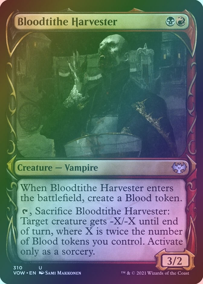 Bloodtithe Harvester (VOW) (310) / Showcase / Foil