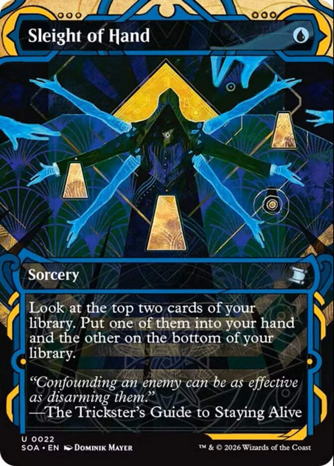 Sleight of Hand (SOA) (22) / Borderless / Showcase