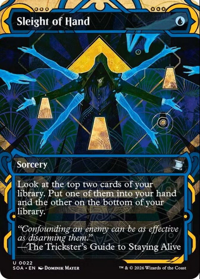 Sleight of Hand (SOA) (22) / Borderless / Showcase