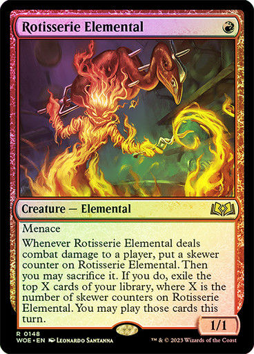 Rotisserie Elemental (woe) / Foil