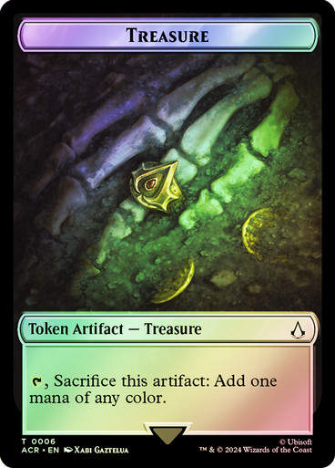 Treasure (tacr) (6) / Assassin (tacr) (4) Foil