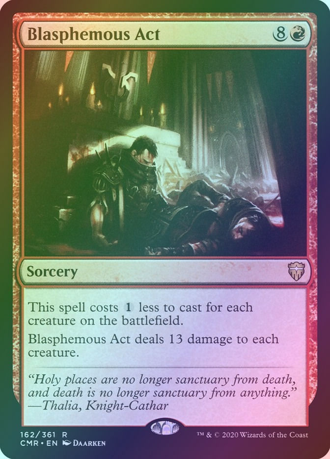 Blasphemous Act (CMR) (162) / Foil