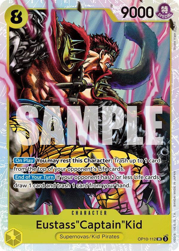 Eustass"Captain"Kid (112) (OP10-112) / Foil