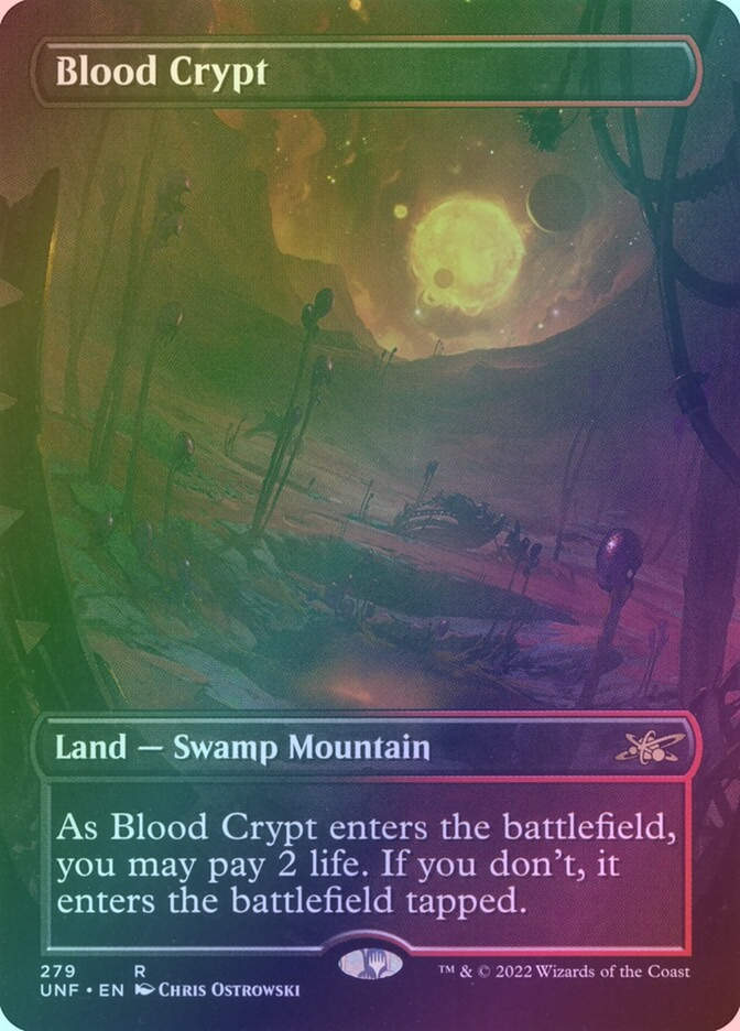 Blood Crypt (UNF) (279) / Borderless / Foil