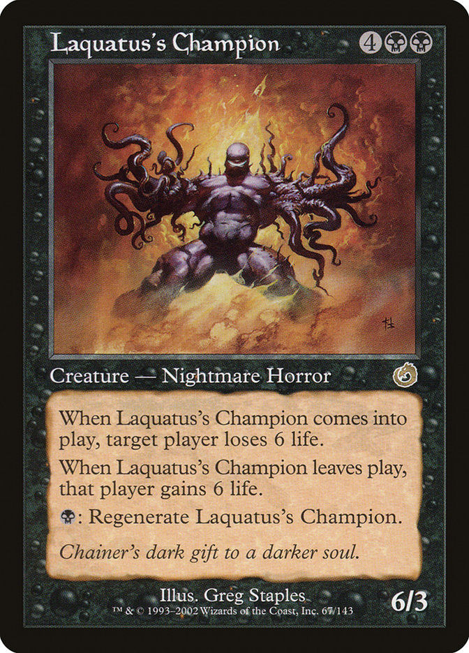 Laquatus's Champion (tor)