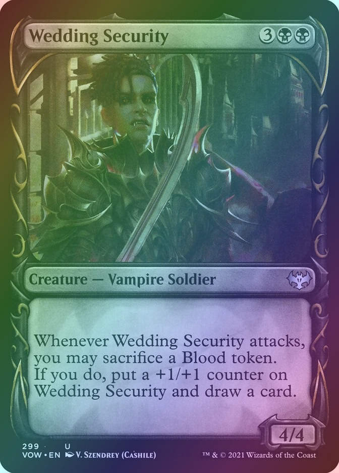 Wedding Security (VOW) (299) / Showcase / Foil